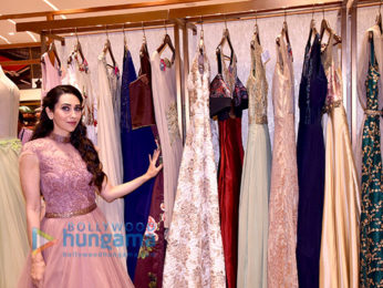 Karisma Kapoor graces the opening of Neeru's showroom at Infinity Malad