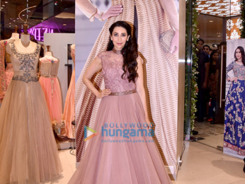 Karisma Kapoor graces the opening of Neeru's showroom at Infinity Malad