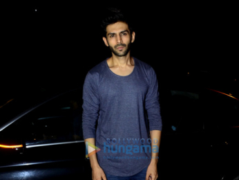 Kartik Aaryan snapped in Mumbai