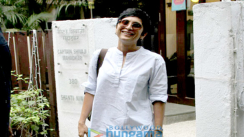 Kiran Rao snapped post a salon session