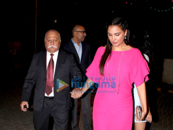 Lara Dutta and Dino Morea at Christmas bash