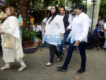 Members of Bollywood fraternity attend Shashi Kapoor's chautha
