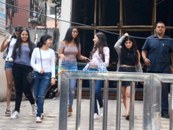 Nysa Devgn spotted with friends in Bandra