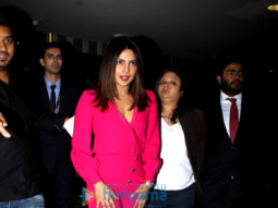 Priyanka Chopra and Alia Bhatt at the airport at night