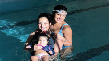 WATCH: Priyanka Chopra gives her little niece swimming lessons in this adorable video!