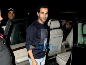 Rajkummar Rao snapped at Vidhu Vinod Chopra's office in Santacruz