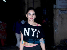 Rakul Preet spotted after gym