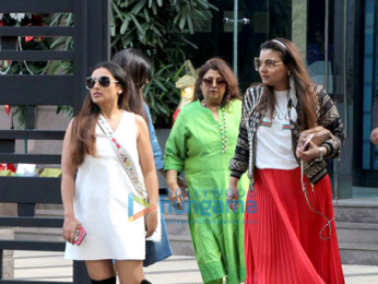 Rani Mukerji and Vaibhavi Merchant spotted at Yauatcha
