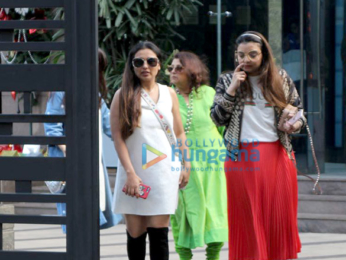 Rani Mukerji and Vaibhavi Merchant spotted at Yauatcha