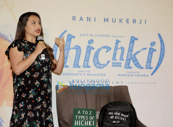 rani mukerji snapped at the trailer launch of her film hichki 2