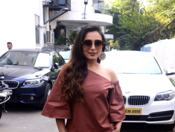 Rani Mukerji snapped on sets of Neha Dhupia's show 'BFFswithVogue'