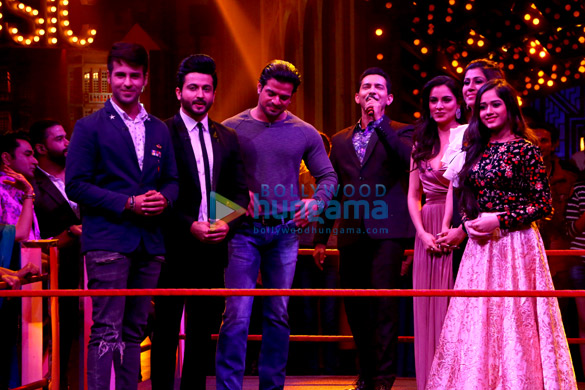 ranjeet shakti kapoor and other celebs shoot for entertainment ki raat villain special episode 2