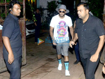 Ranveer Singh snapped in a casual look