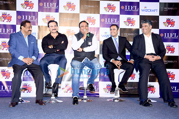 Saif Ali Khan, Vinod Kambli at ‘T20 Mumbai League’ Launch