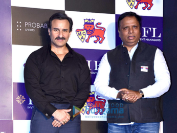 Saif Ali Khan, Vinod Kambli at 'T20 Mumbai League' Launch