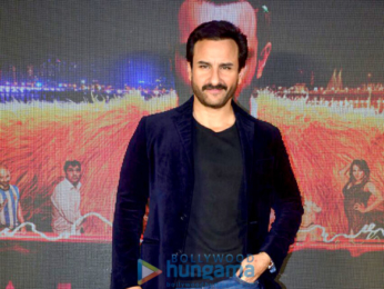 Saif Ali Khan snapped promoting his film Kaalakaandi