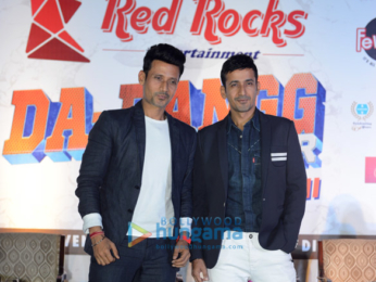 Salman Khan, Kriti Sanon, Sonakshi Sinha and others at Dabangg Tour press conference in Delhi