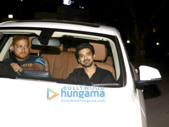 Salman Khan and Salim Khan snapped at Tiger Zinda Hai screening