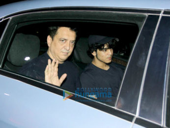 Salman Khan, Salim Khan and others snapped at Tiger Zinda Hai screening