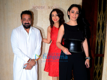 Sanjay Dutt, Sophie Chodhary and others snapped attending Manish Malhotra's bash