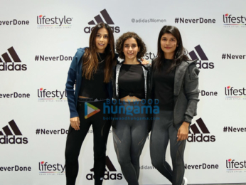 Sanya Malhotra in Gurgaon for adidas