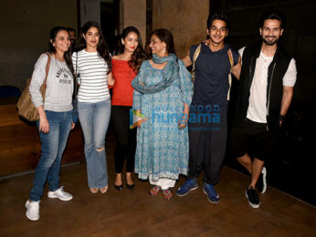 Shahid Kapoor, Mira Rajput, Janhvi Kapoor and others at Ishaan Khatter's Beyond The Clouds screening