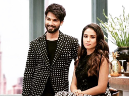 Shahid Kapoor and Mira Rajput twinning in monochrome is the cutest thing you will see today! View Pics