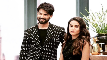 Shahid Kapoor and Mira Rajput twinning in monochrome is the cutest thing you will see today! View Pics