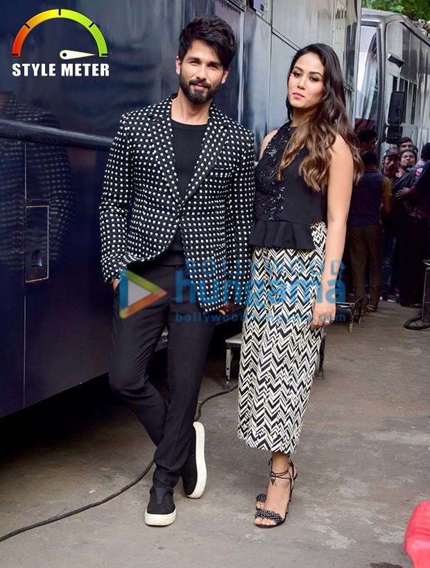 Shahid Kapoor and Mira Rajput twinning in monochrome is the cutest thing you will see today! View Pics (5)