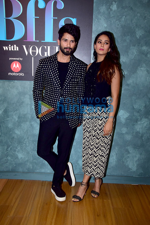 Shahid Kapoor and Mira Rajput twinning in monochrome is the cutest thing you will see today! View Pics (6)