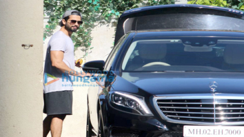Shahid Kapoor and Sooraj Pancholi snapped at the gym