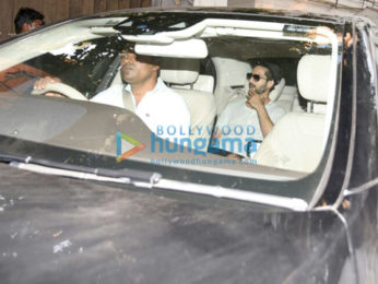 Shahid Kapoor snapped post dubbing session at Sunny Super Sound in Juhu