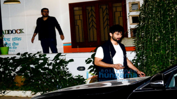 Shahid Kapoor spotted at Maddock office in Bandra