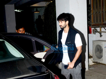 Shahid Kapoor spotted at Maddock office in Bandra
