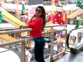 Shamita Shetty snapped at a mall in Mumbai