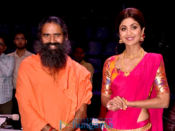 Shilpa Shetty and Baba Ramdev on the sets of ‘Super Dancer 2’