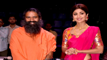 Shilpa Shetty and Baba Ramdev on the sets of ‘Super Dancer 2’