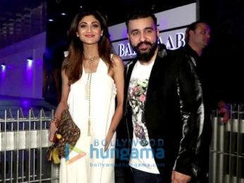 Shilpa Shetty and Raj Kundra snapped in Bandra