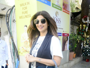 Shilpa Shetty spotted at IOSIS Wellness