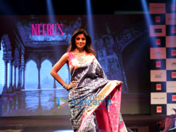 Shilpa Shetty walks the ramp for Neeru's