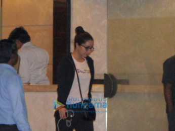 Shraddha Kapoor snapped at Aditya Roy Kapoor's house