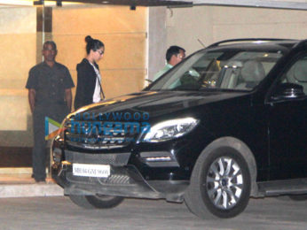 Shraddha Kapoor snapped at Aditya Roy Kapoor's house
