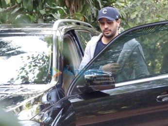 Sidharth Malhotra spotted post dance rehearsals