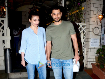 Soha Ali Khan and Kunal snapped post a dinner date