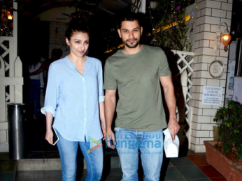 Soha Ali Khan and Kunal snapped post a dinner date