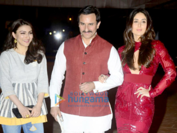 Kareena Kapoor Khan, Saif Ali Khan, Sharmila Tagore and Kunal Khemu at Soha Ali Khan's book launch at Taj Lands End