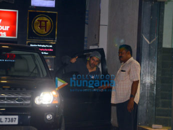 Sonal Chauhan and Varun Dhawan spotted after gym in Bandra