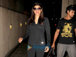 Sushmita Sen snapped at a clinic