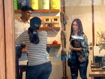 Tamannaah Bhatia snapped at Sequel Bistro & Juice Bar