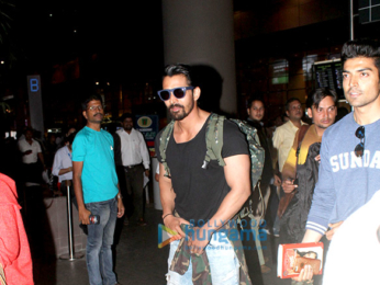 Team of 'Paltan' snapped at the airport